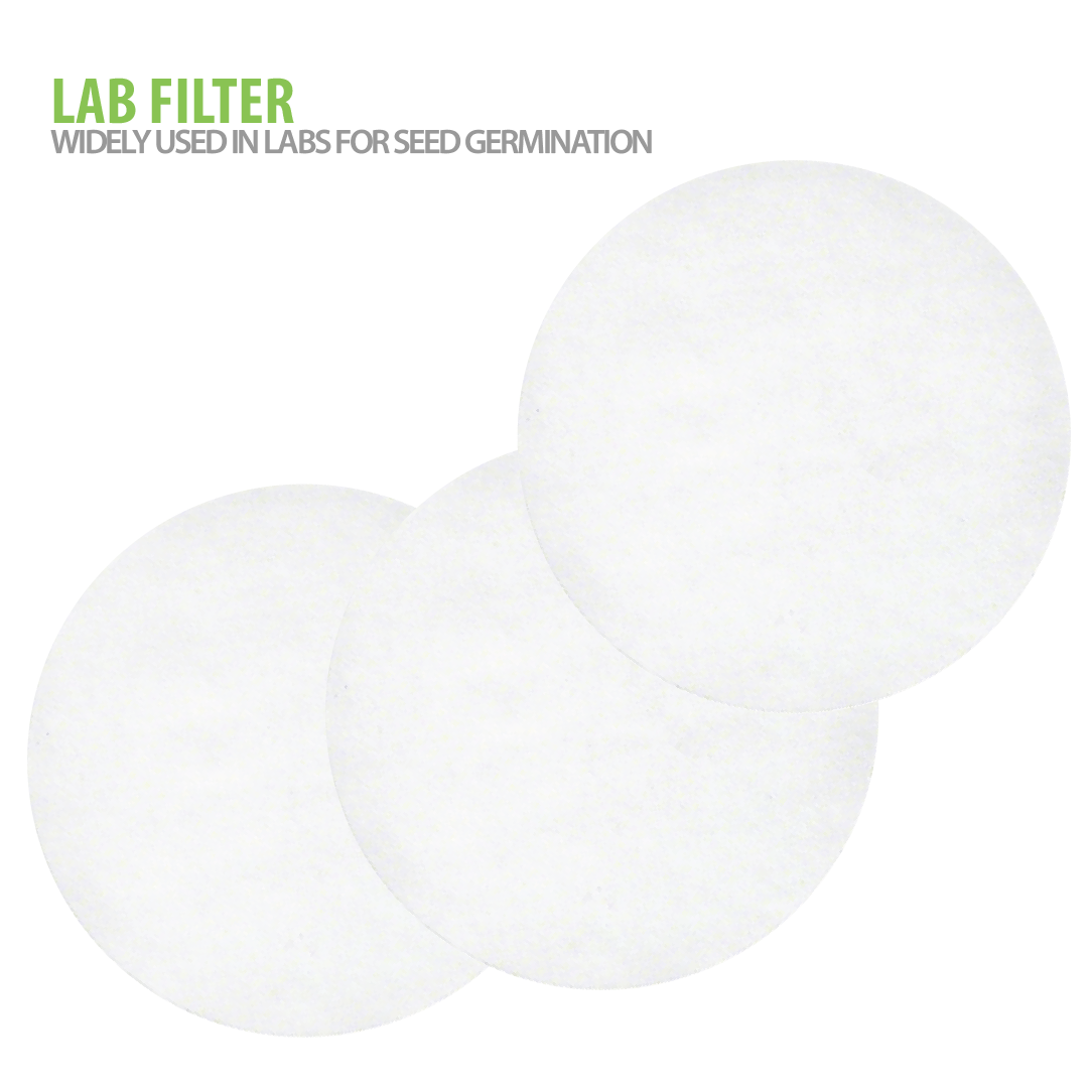 Product Image shows our high-quality lab filter papers used for seed germination