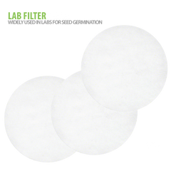 Product Image shows our high-quality lab filter papers used for seed germination